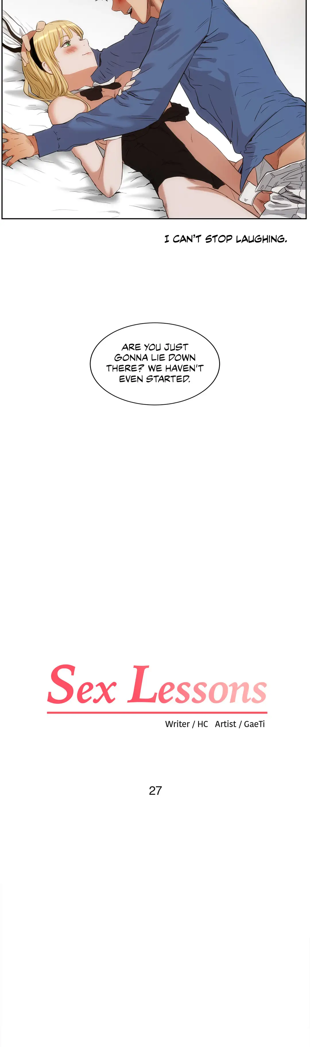 Sex Lessons - Chapter 27 [photo 3] - MangaPorn
