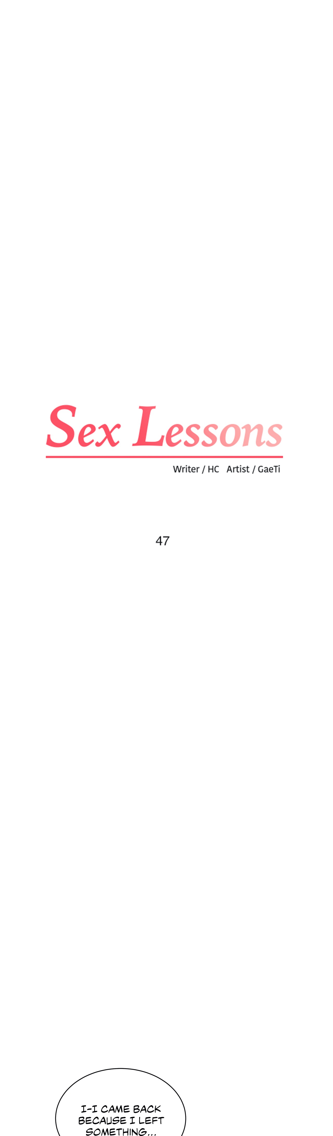 Sex Lessons - Chapter 47 [photo 4] - MangaPorn