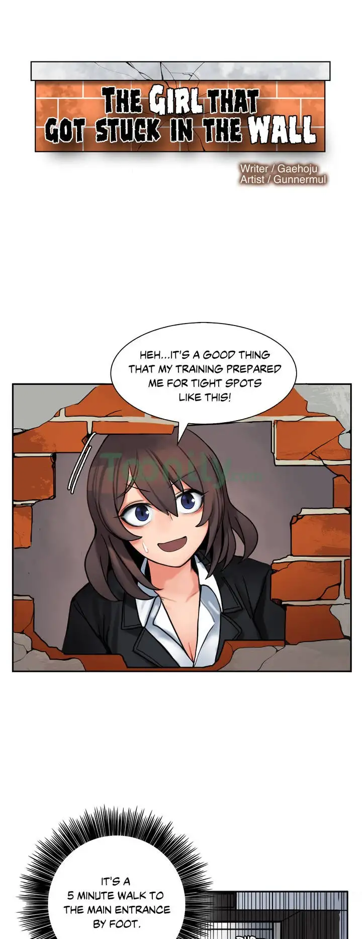 The Girl That Got Stuck in the Wall - Chapter 1 [photo 5] - MangaPorn