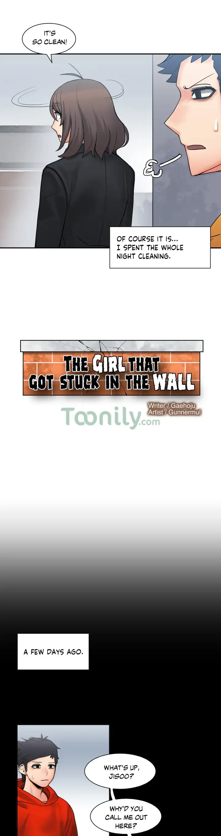 The Girl That Got Stuck in the Wall - Chapter 5 [photo 2] - MangaPorn
