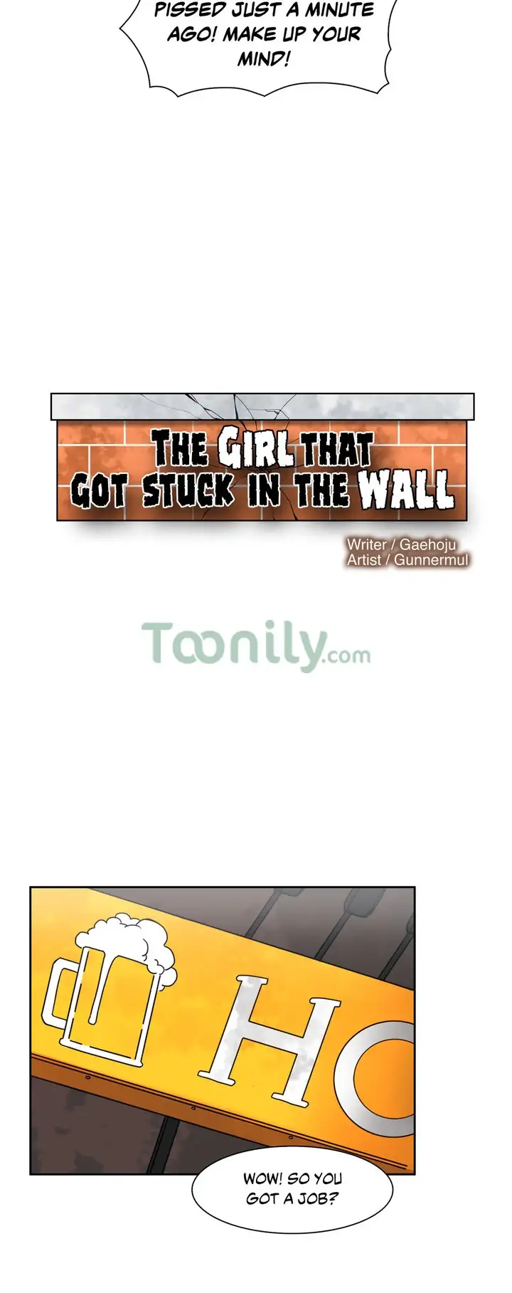 The Girl That Got Stuck in the Wall - Chapter 7 [photo 17] - MangaPorn