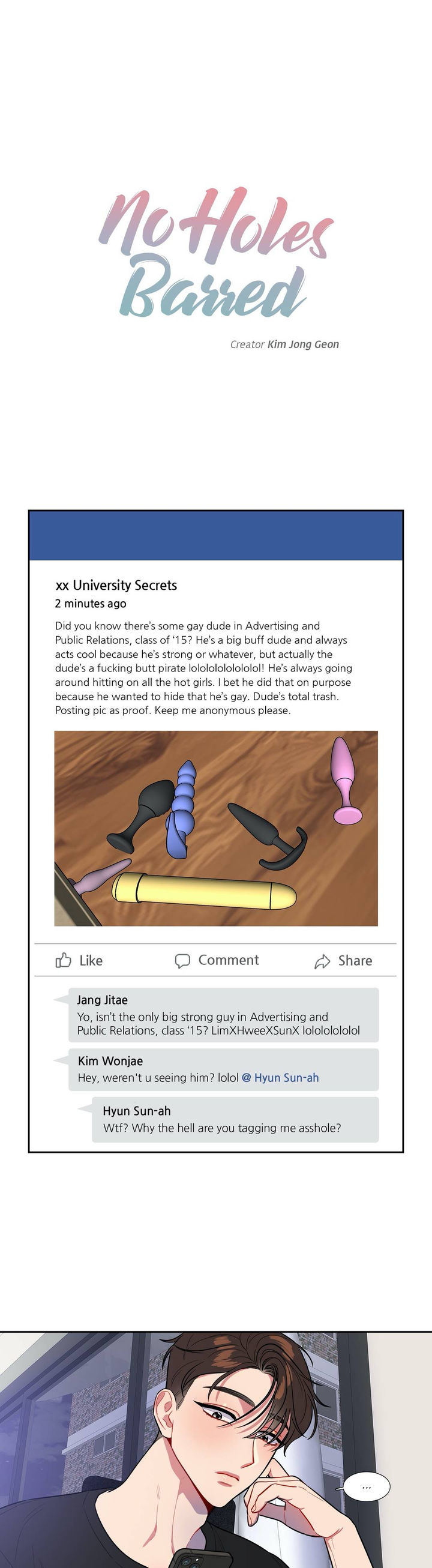 No Holes Barred - Chapter 68 [photo 1] - MangaPorn