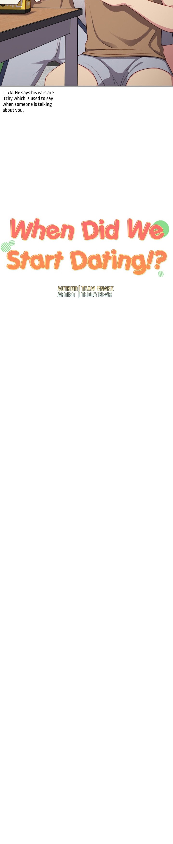 When Did We Start Dating?! - Chapter 6 [photo 8] - MangaPorn