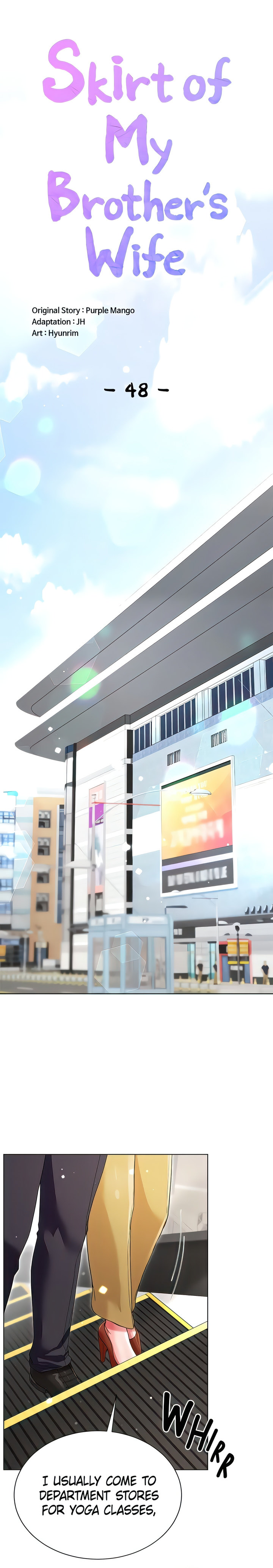 My Sister-in-law’s Skirt - Chapter 48 [photo 1] - MangaPorn