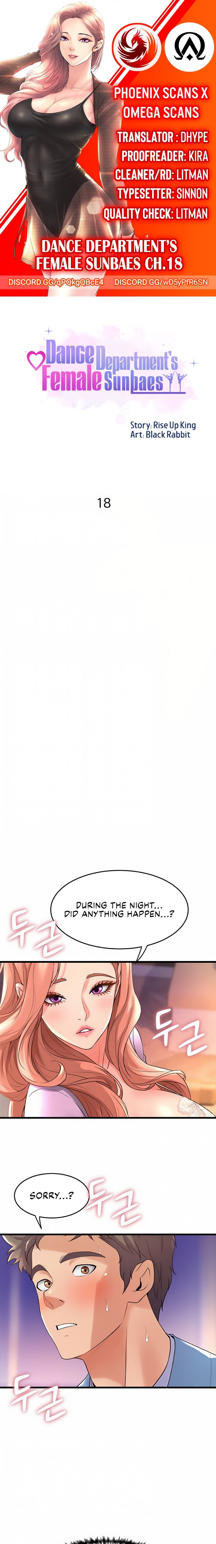 Dance Department’s Female Sunbaes - Chapter 18 [photo 1] - MangaPorn