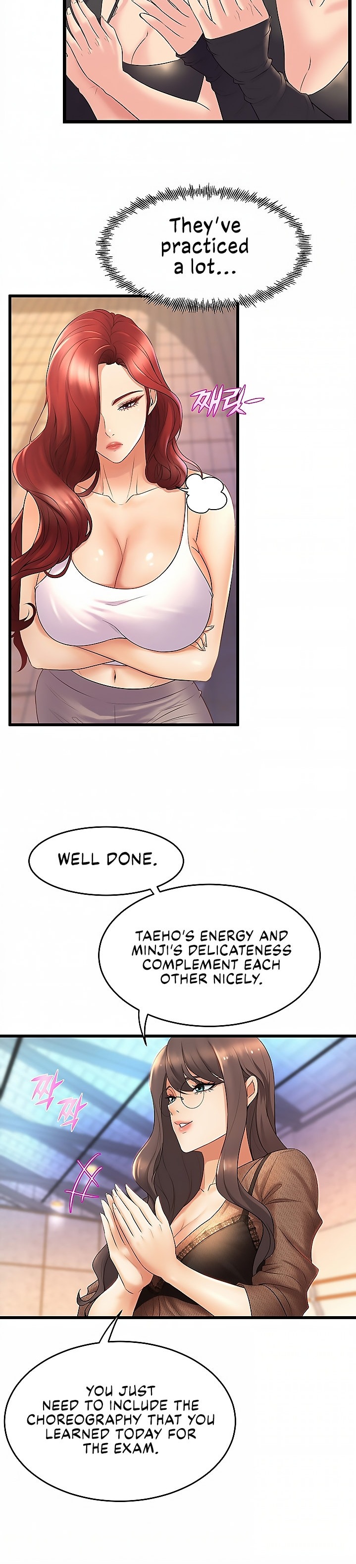 Dance Department’s Female Sunbaes - Chapter 26 [photo 8] - MangaPorn