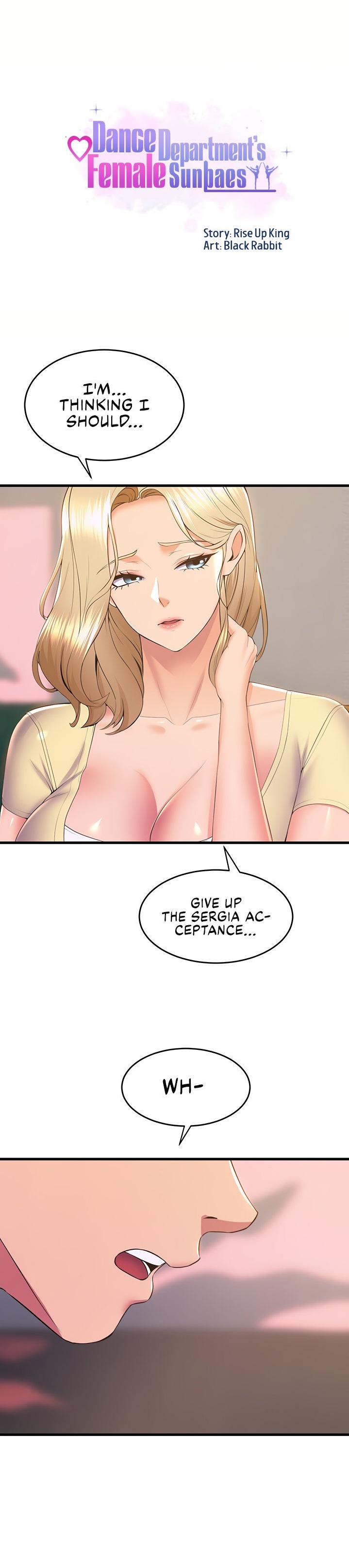 Dance Department’s Female Sunbaes - Chapter 74 [photo 1] - MangaPorn