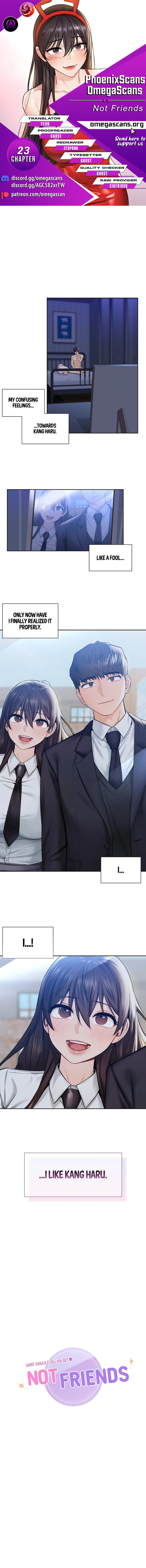 Not Friends - Chapter 23 [photo 1] - MangaPorn