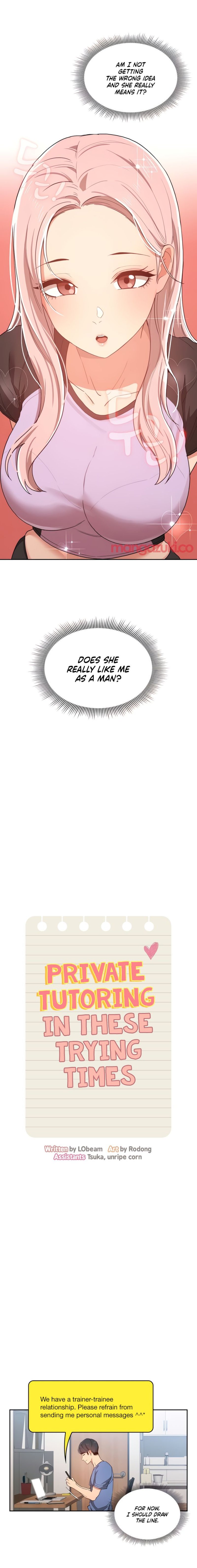 Private Tutoring in These Trying Times - Chapter 21 [photo 5] - MangaPorn