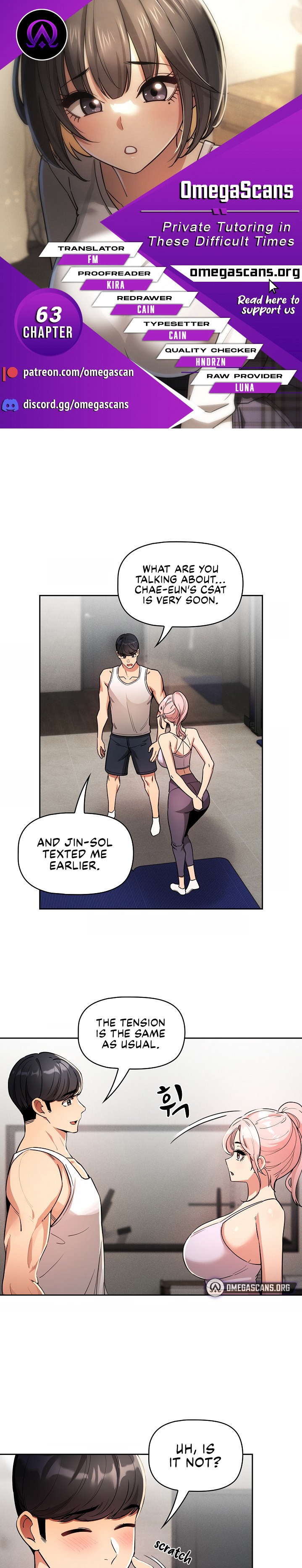 Private Tutoring in These Trying Times - Chapter 63 [photo 1] - MangaPorn