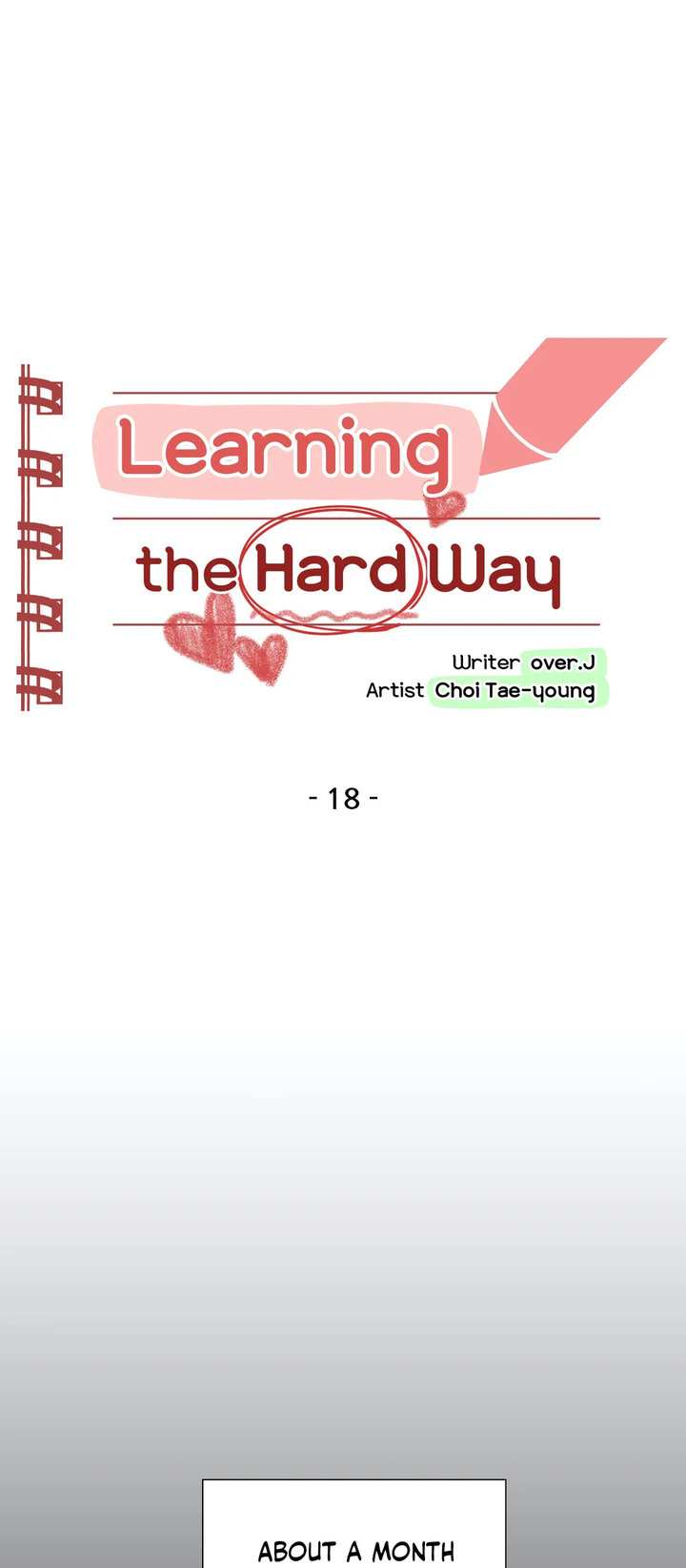 Learning The Hard Way - Chapter 18 [photo 1] - MangaPorn