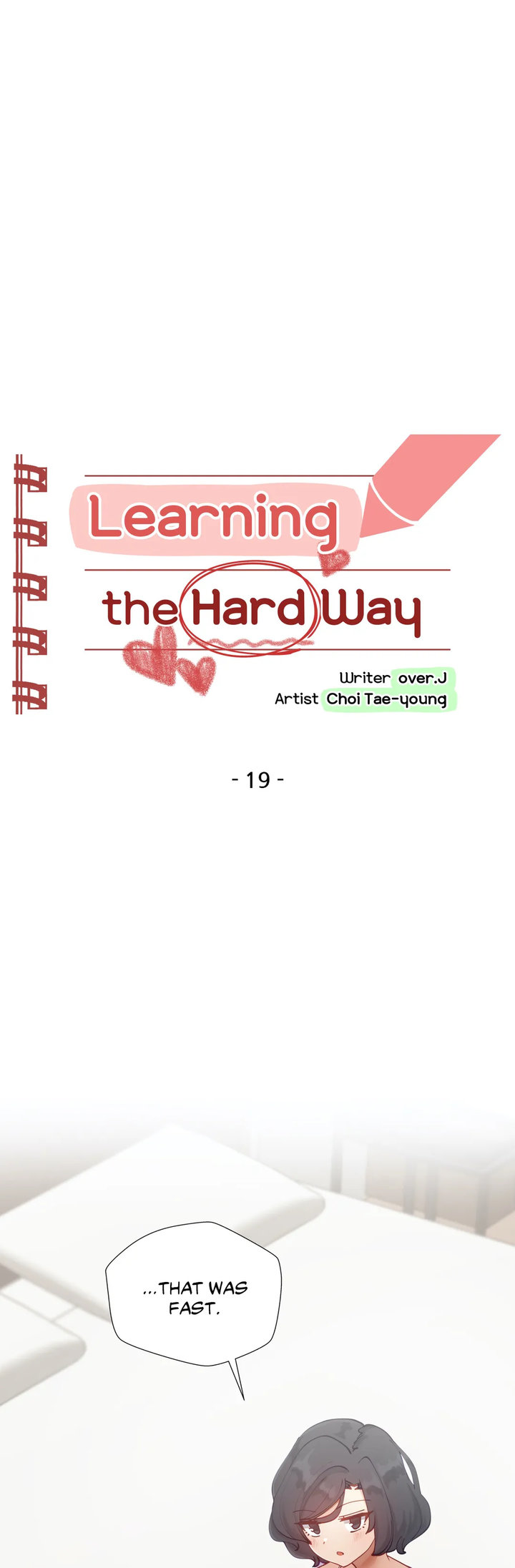 Learning The Hard Way - Chapter 19 [photo 1] - MangaPorn
