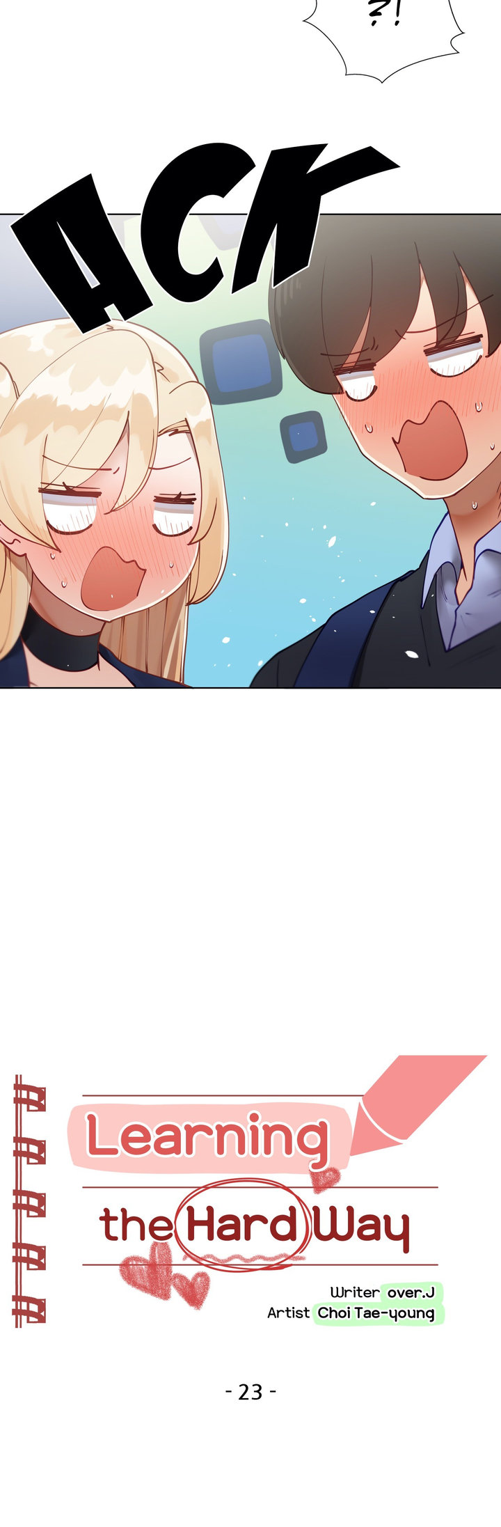 Learning The Hard Way - Chapter 23 [photo 2] - MangaPorn