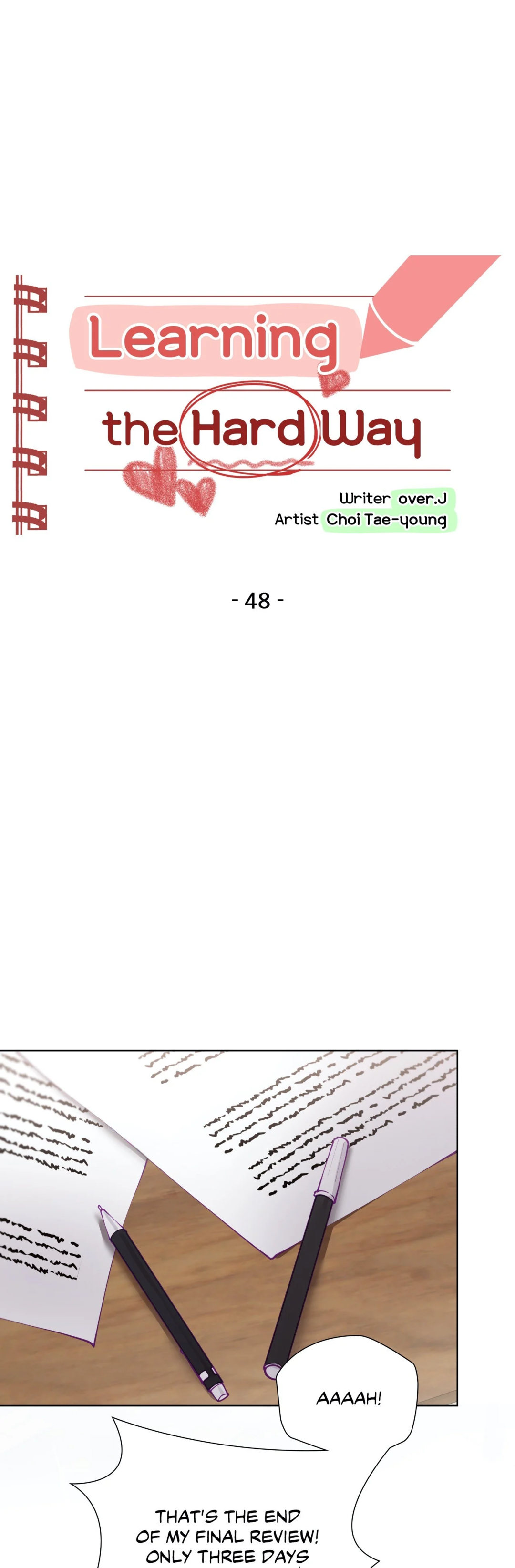 Learning The Hard Way - Chapter 48 [photo 1] - MangaPorn