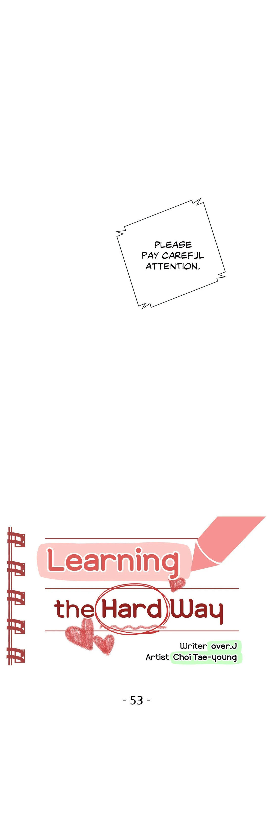 Learning The Hard Way - Chapter 53 [photo 4] - MangaPorn