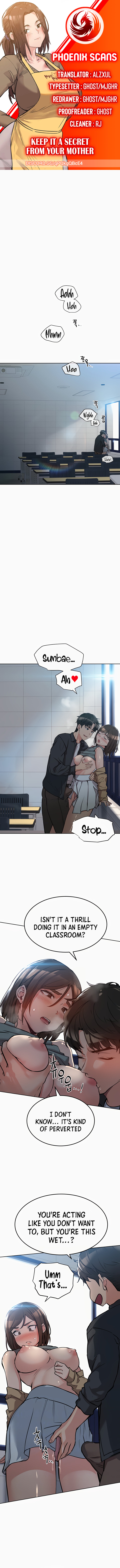 Keep it a secret from your mother! - Chapter 8 [photo 1] - MangaPorn