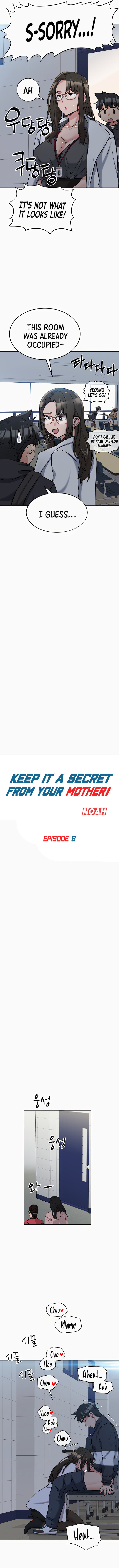 Keep it a secret from your mother! - Chapter 8 [photo 3] - MangaPorn