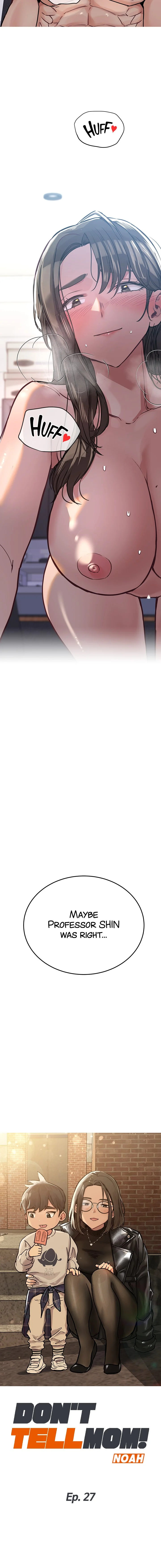 Keep it a secret from your mother! - Chapter 27 [photo 2] - MangaPorn