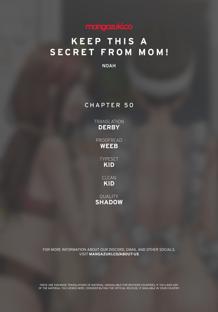 Keep it a secret from your mother! - Chapter 50 [photo 1] - MangaPorn