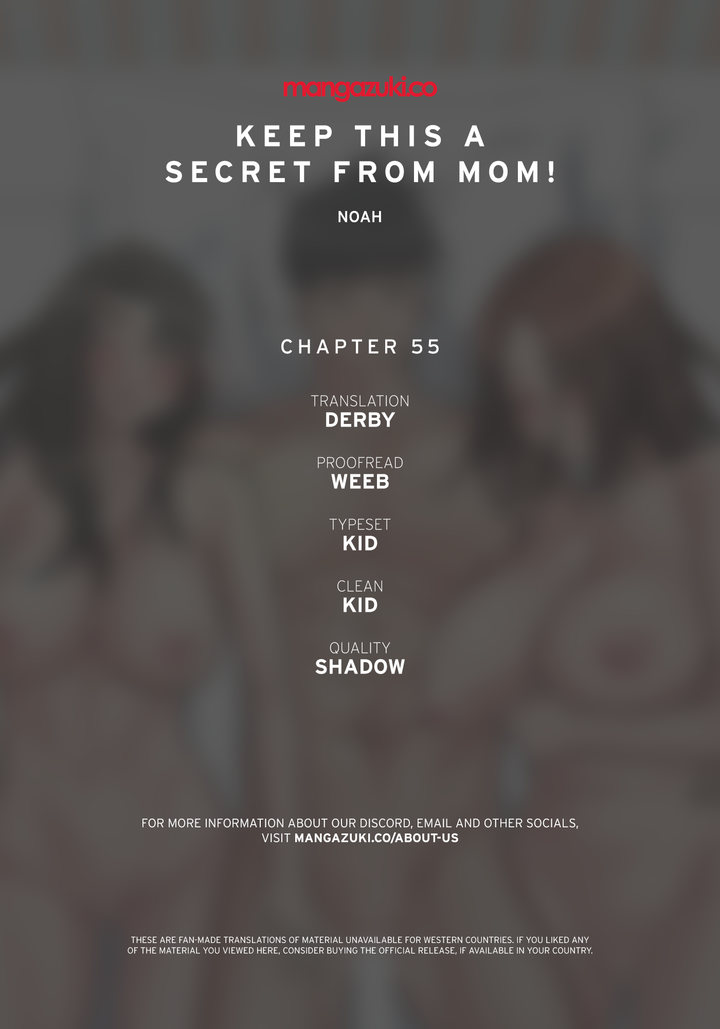 Keep it a secret from your mother! - Chapter 55 [photo 1] - MangaPorn