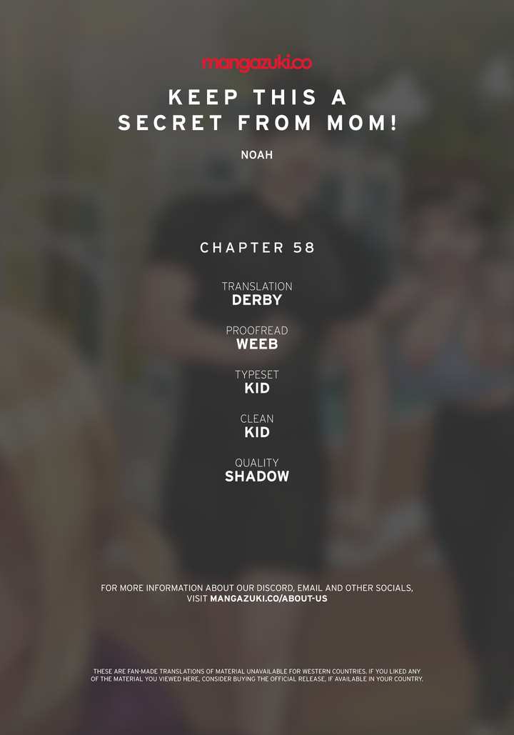 Keep it a secret from your mother! - Chapter 58 [photo 1] - MangaPorn