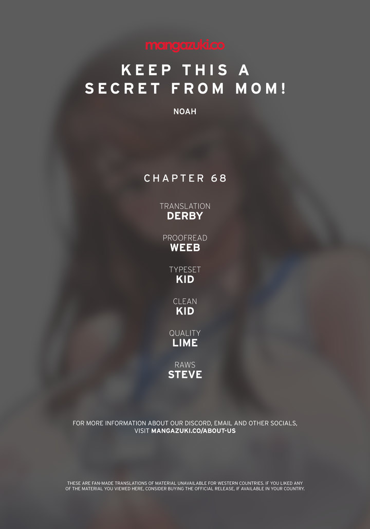 Keep it a secret from your mother! - Chapter 68 [photo 1] - MangaPorn