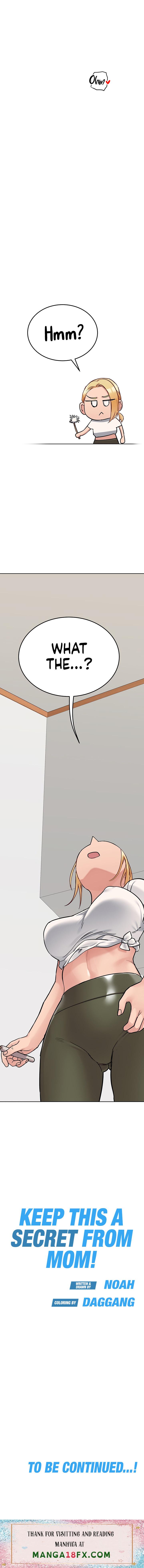 Keep it a secret from your mother! - Chapter 72 [photo 30] - MangaPorn