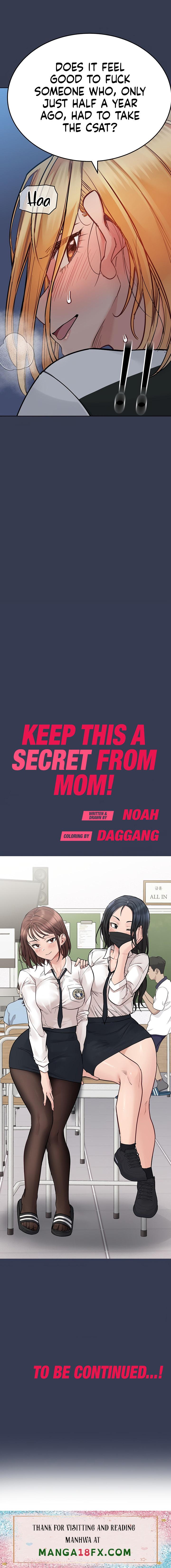 Keep it a secret from your mother! - Chapter 75 [photo 35] - MangaPorn