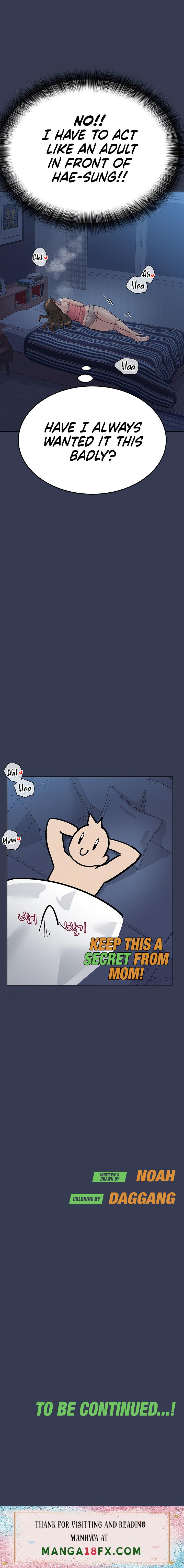 Keep it a secret from your mother! - Chapter 82 [photo 35] - MangaPorn