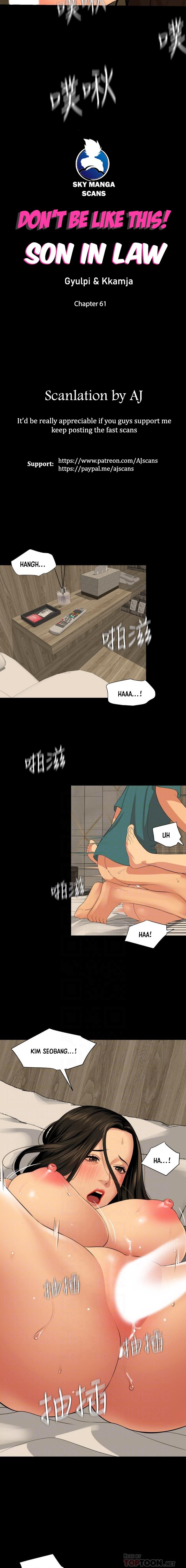 Don’t Be Like This! Son-In-Law - Chapter 61 [photo 2] - MangaPorn