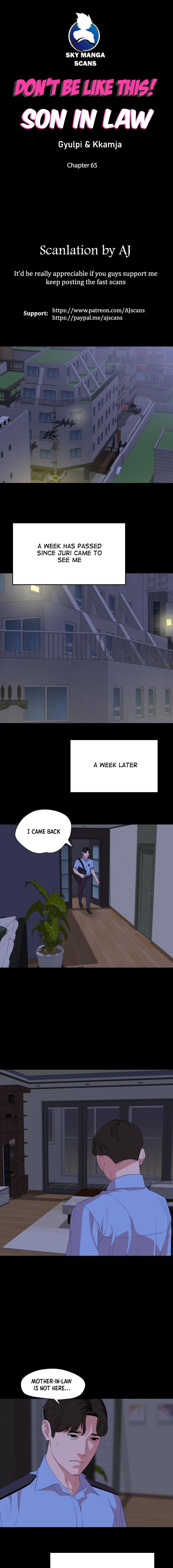 Don’t Be Like This! Son-In-Law - Chapter 65 [photo 1] - MangaPorn