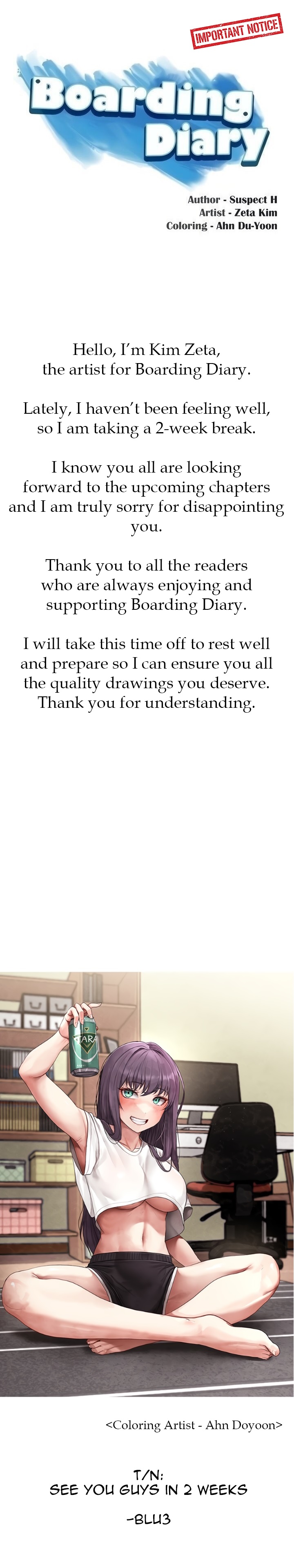 Boarding Diary - Chapter 97.5 [photo 1] - MangaPorn