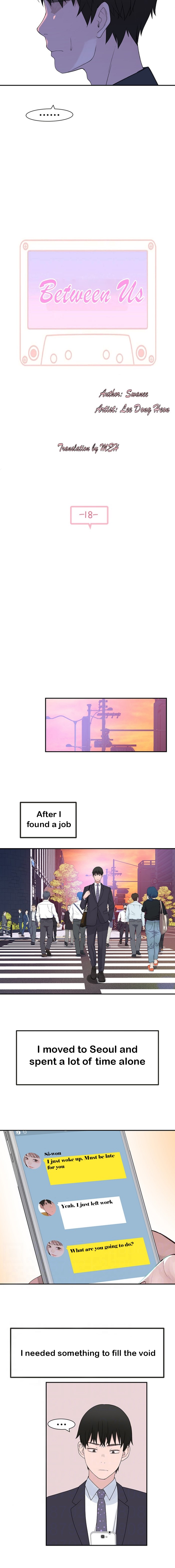 Between Us - Chapter 18 [photo 2] - MangaPorn