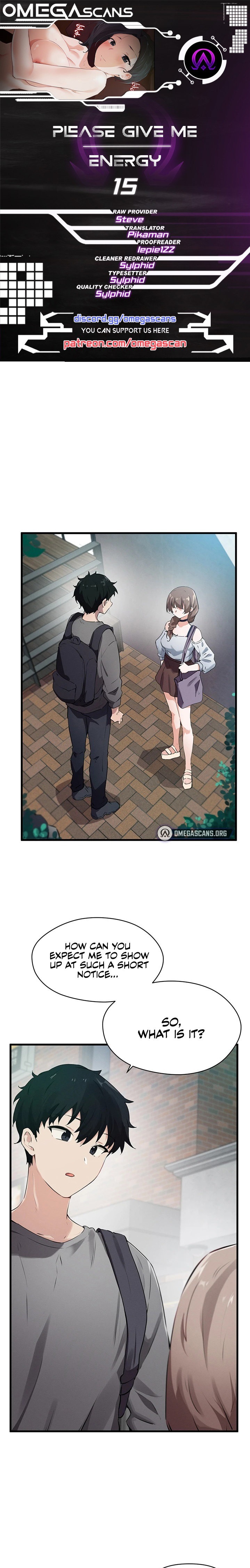 Please Give Me Energy - Chapter 15 [photo 1] - MangaPorn