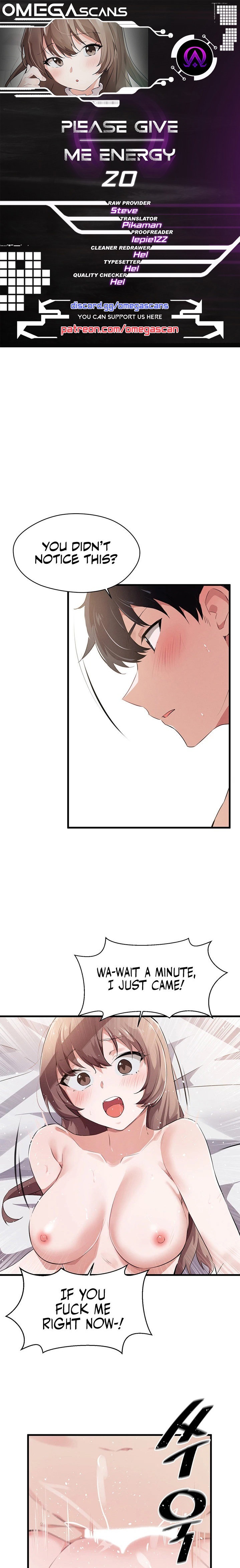 Please Give Me Energy - Chapter 20 [photo 1] - MangaPorn