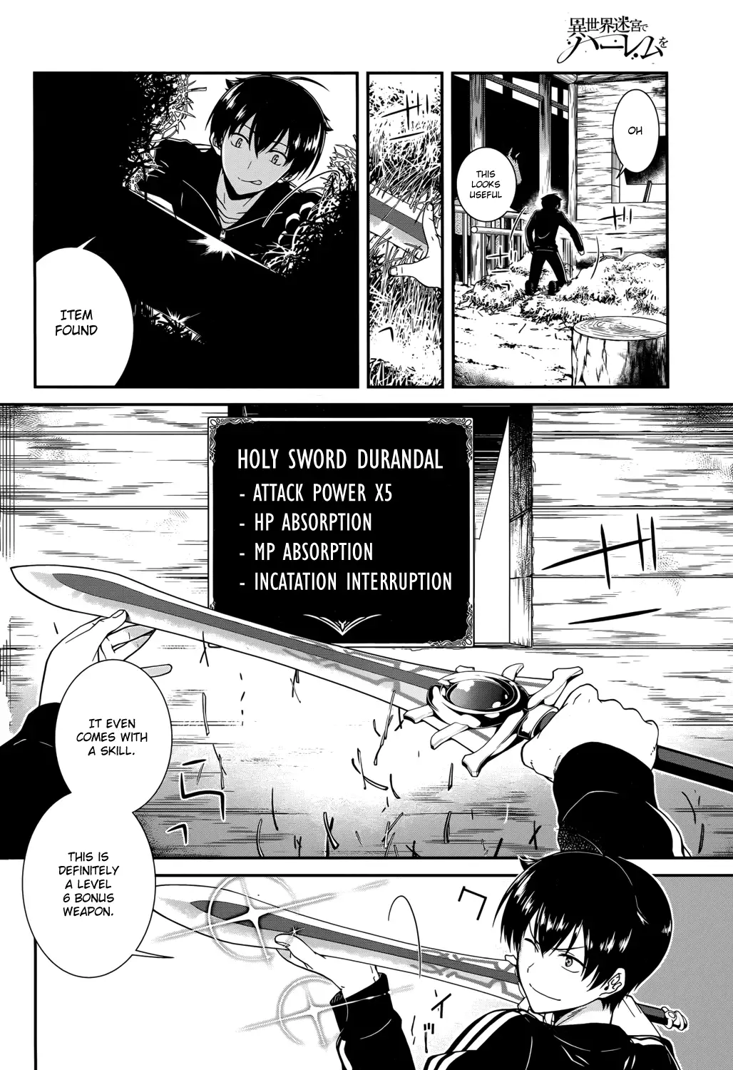 Isekai Meikyuu de Harem wo - Chapter 1 [photo 11] - MangaPorn