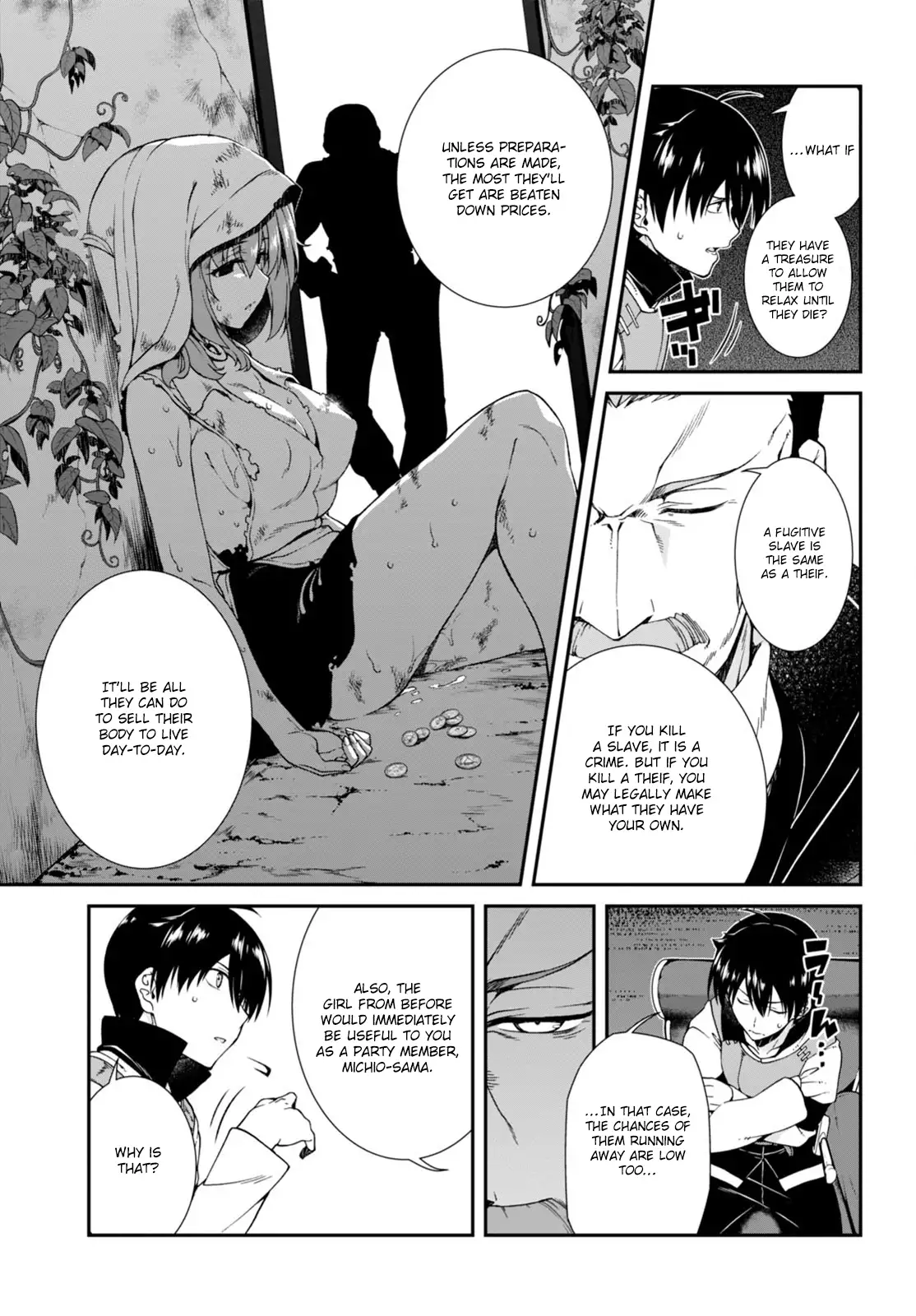 Isekai Meikyuu de Harem wo - Chapter 4 [photo 8] - MangaPorn