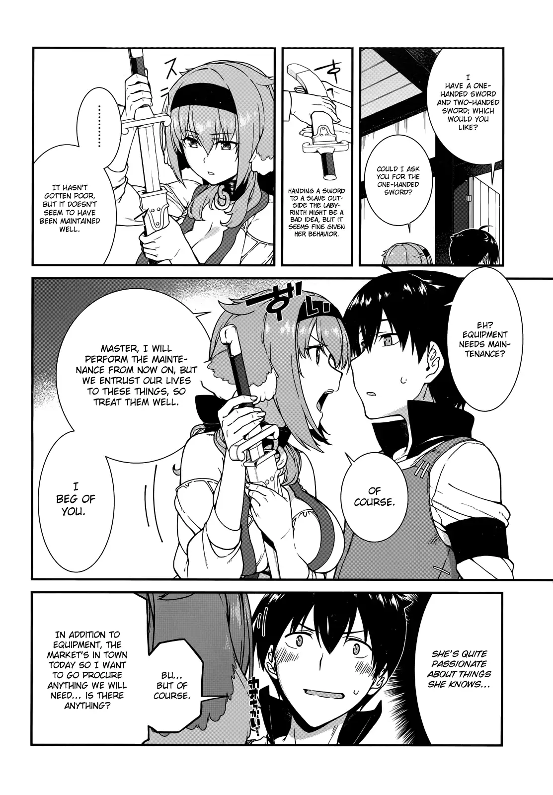 Isekai Meikyuu de Harem wo - Chapter 10 [photo 14] - MangaPorn