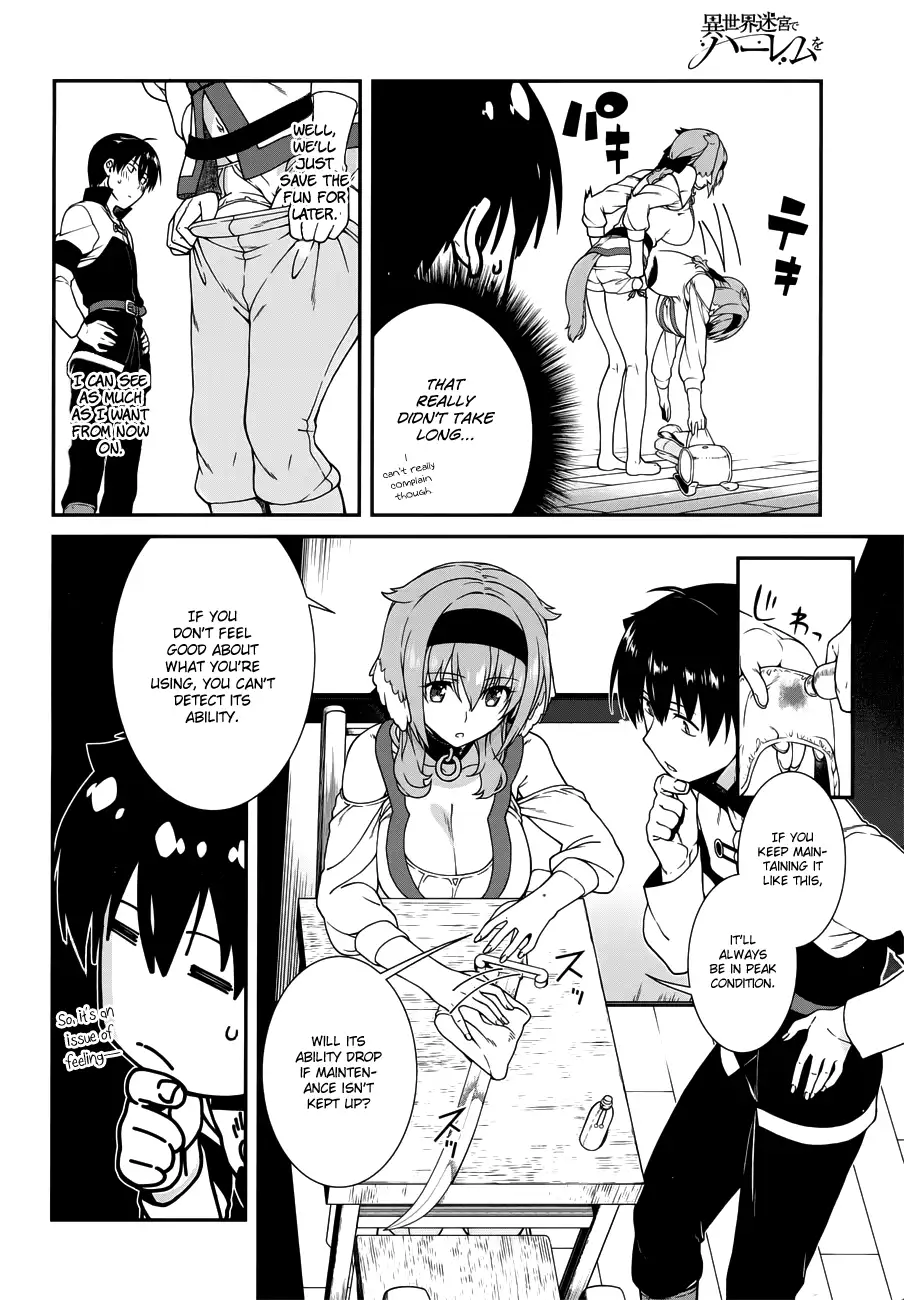 Isekai Meikyuu de Harem wo - Chapter 11 [photo 6] - MangaPorn