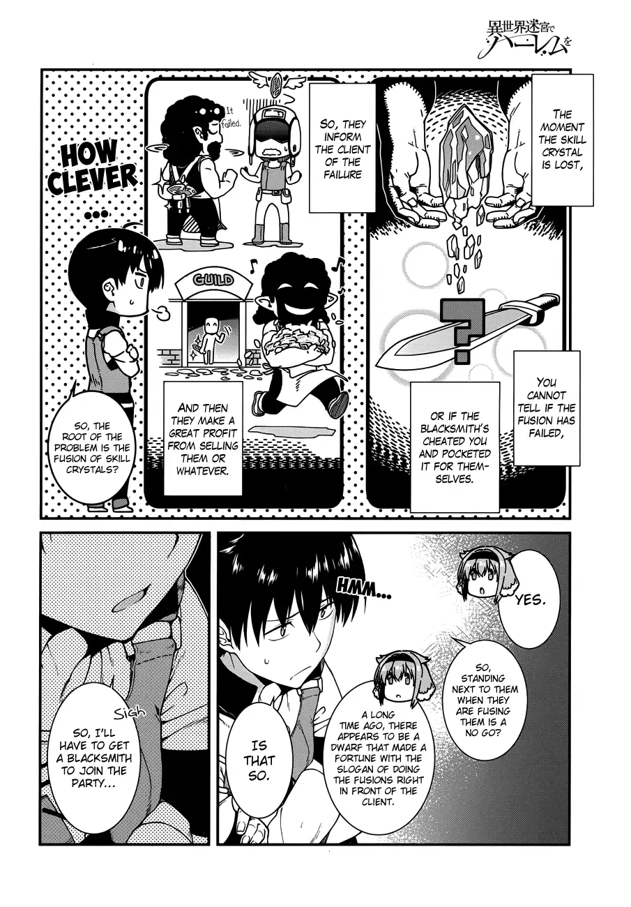 Isekai Meikyuu de Harem wo - Chapter 13 [photo 12] - MangaPorn