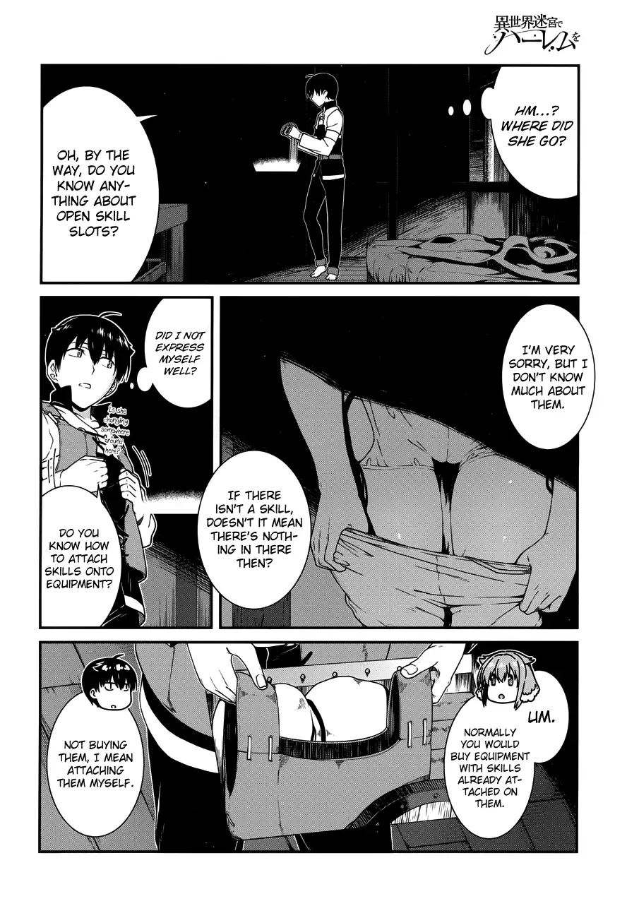 Isekai Meikyuu de Harem wo - Chapter 13 [photo 8] - MangaPorn