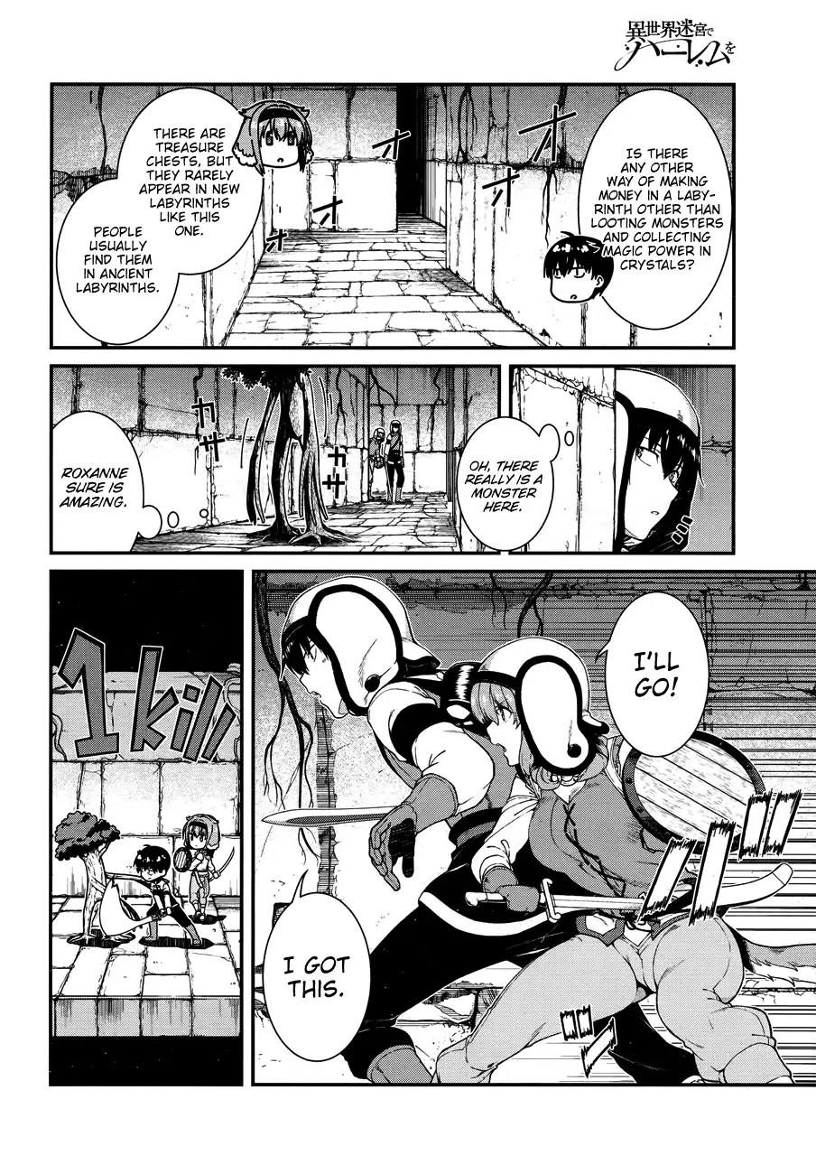 Isekai Meikyuu de Harem wo - Chapter 14 [photo 11] - MangaPorn