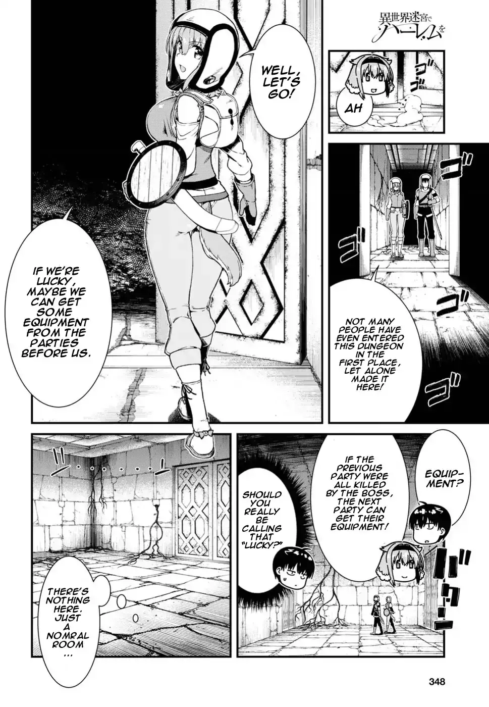 Isekai Meikyuu de Harem wo - Chapter 17 [photo 4] - MangaPorn