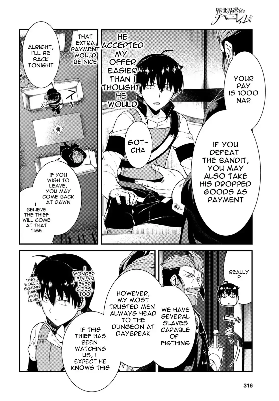 Isekai Meikyuu de Harem wo - Chapter 20 [photo 5] - MangaPorn