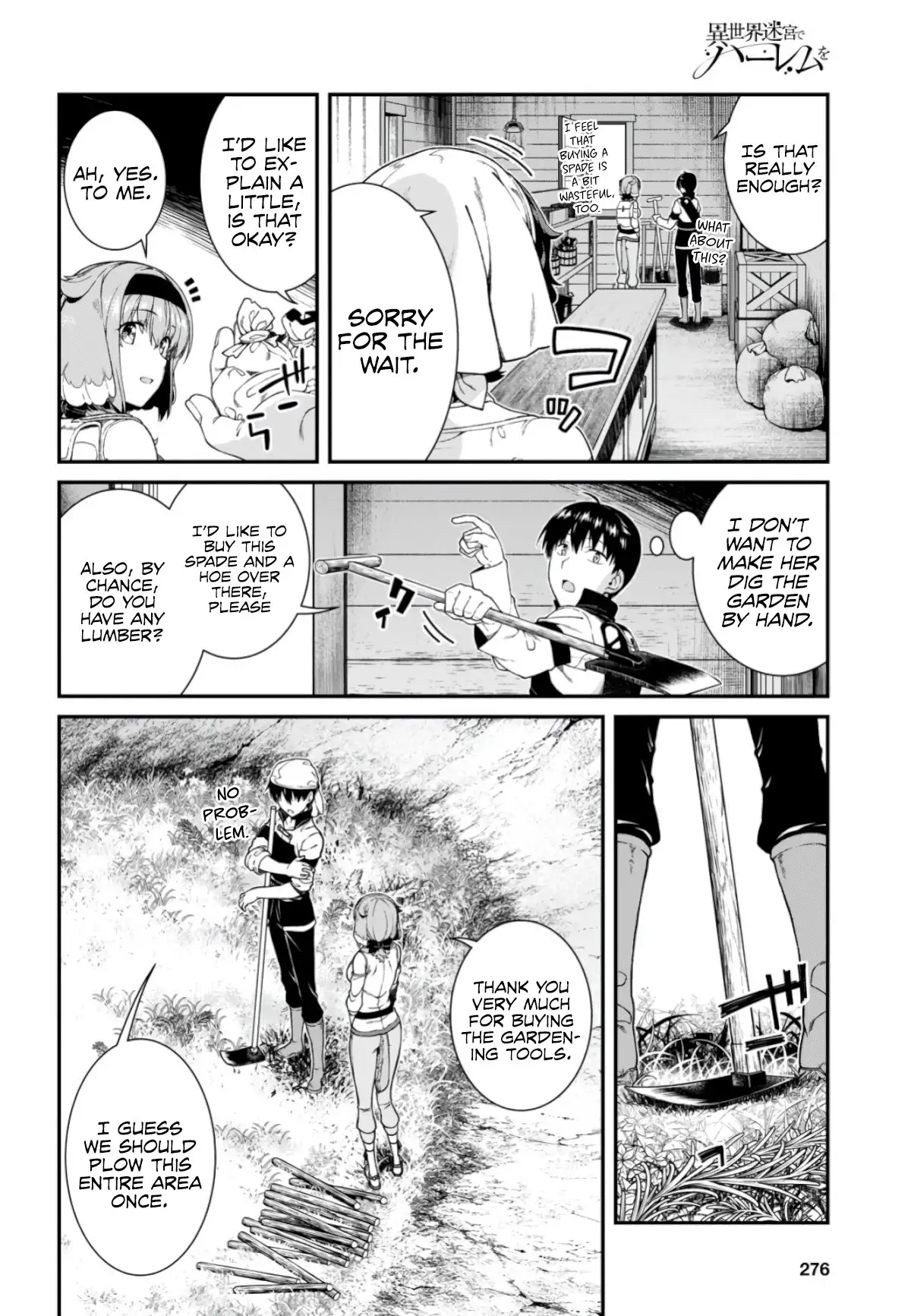 Isekai Meikyuu de Harem wo - Chapter 27 [photo 29] - MangaPorn