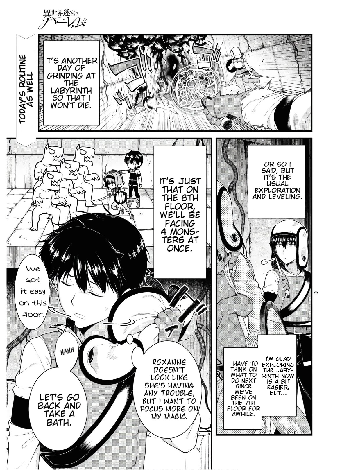 Isekai Meikyuu de Harem wo - Chapter 36 [photo 1] - MangaPorn
