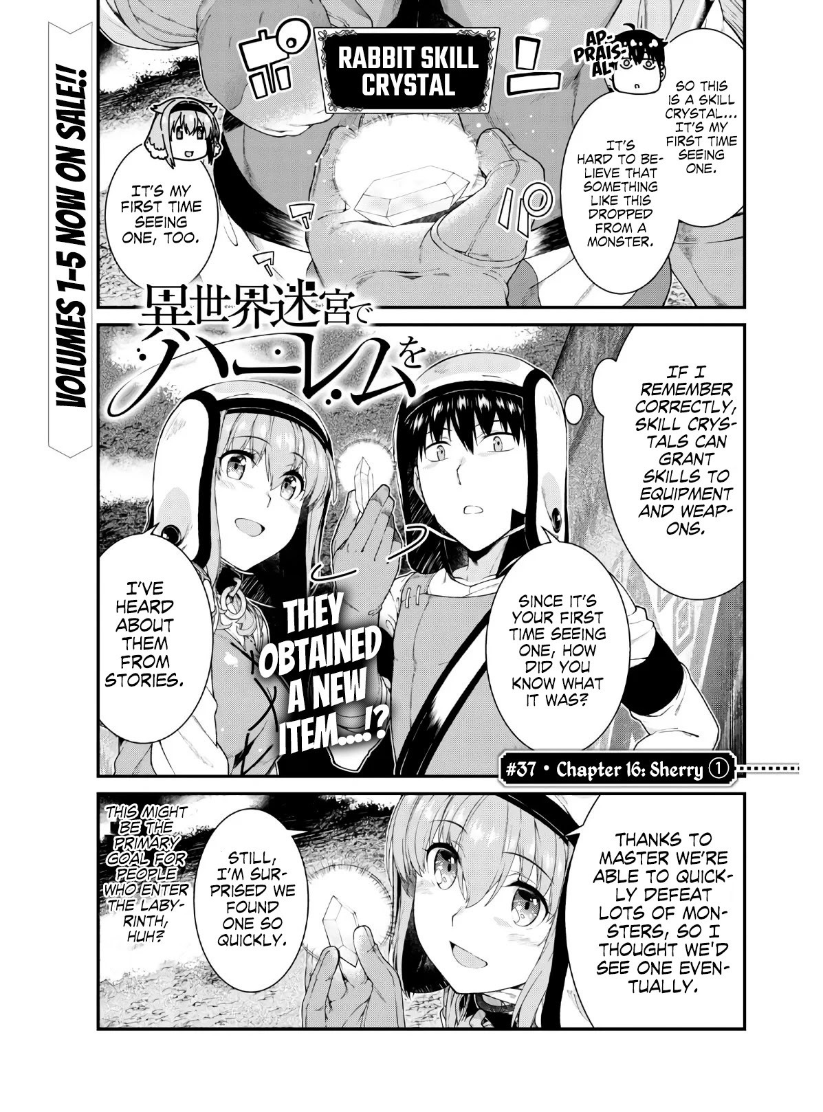 Isekai Meikyuu de Harem wo - Chapter 37 [photo 2] - MangaPorn