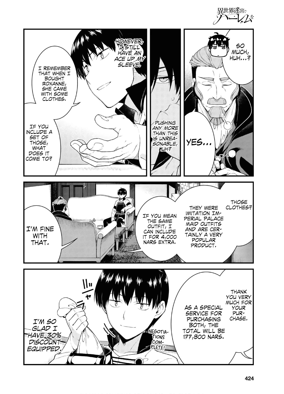 Isekai Meikyuu de Harem wo - Chapter 38 [photo 18] - MangaPorn