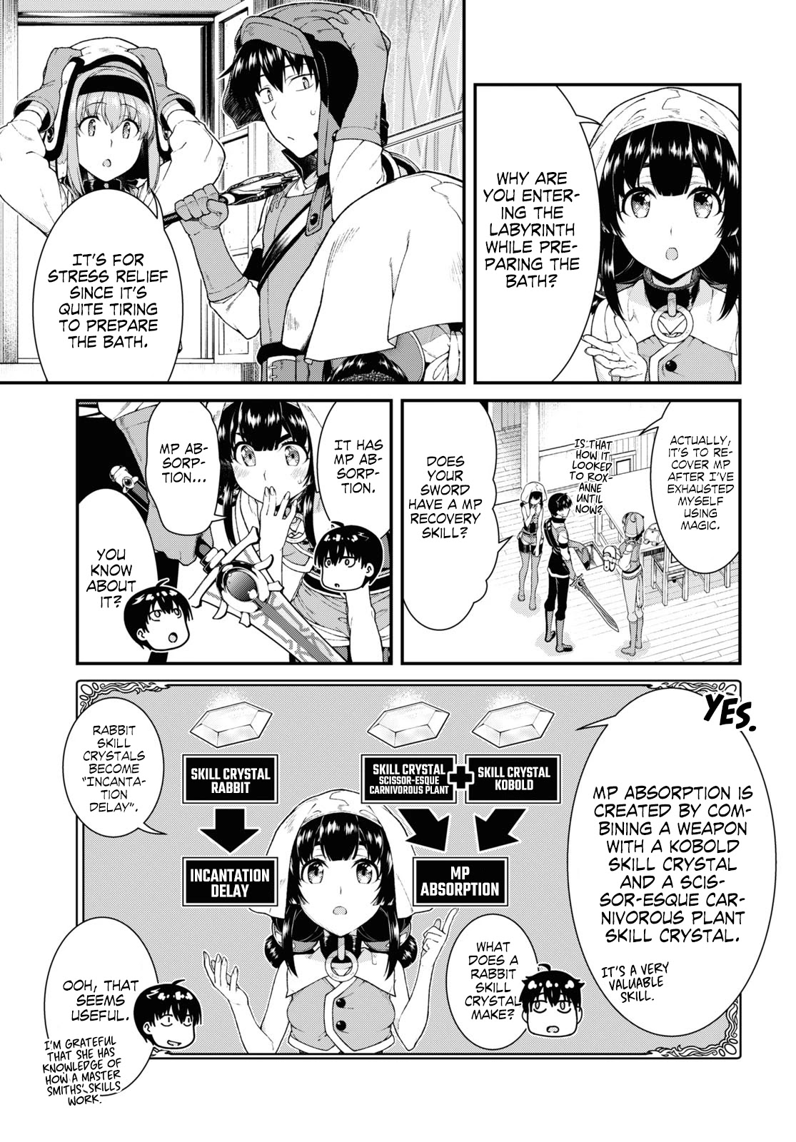 Isekai Meikyuu de Harem wo - Chapter 41 [photo 8] - MangaPorn