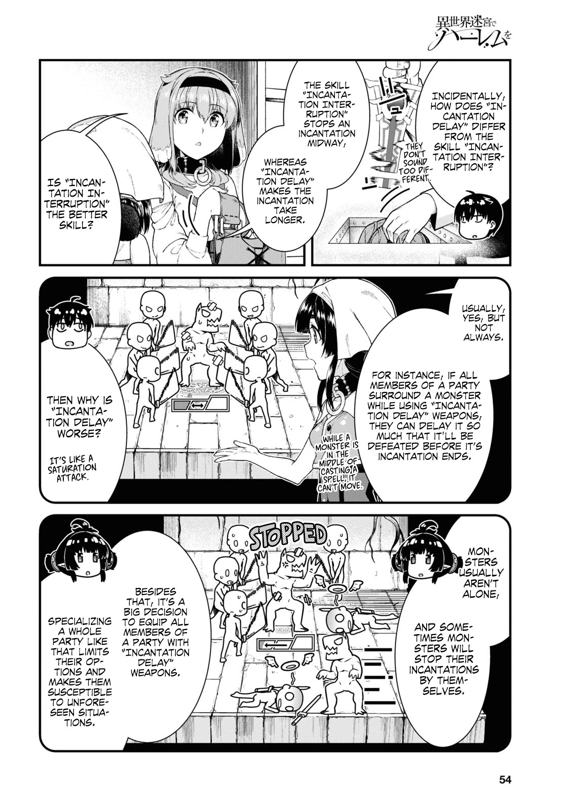 Isekai Meikyuu de Harem wo - Chapter 41 [photo 9] - MangaPorn